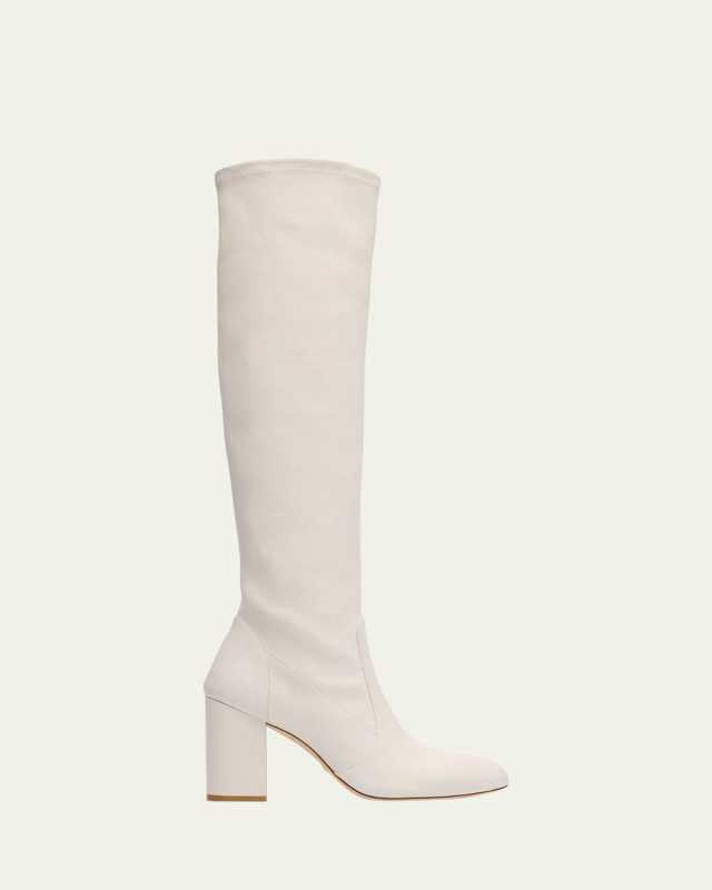 Yuliana Leather Knee Boots
